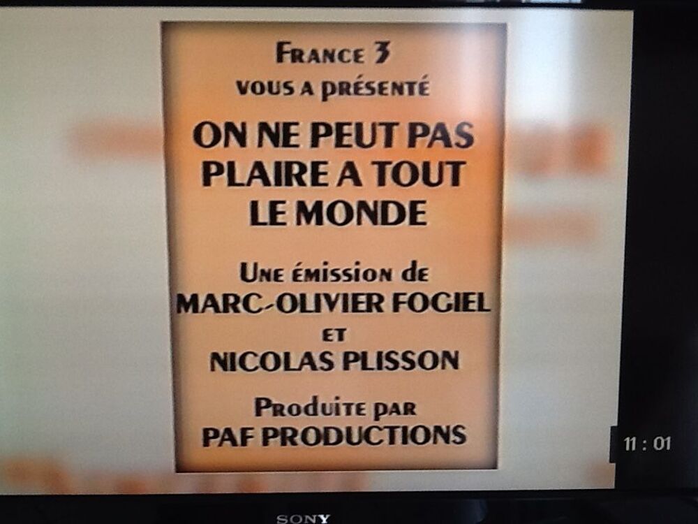 DVD SHEILA chez Marc Olivier FOGIEL DVD et blu-ray