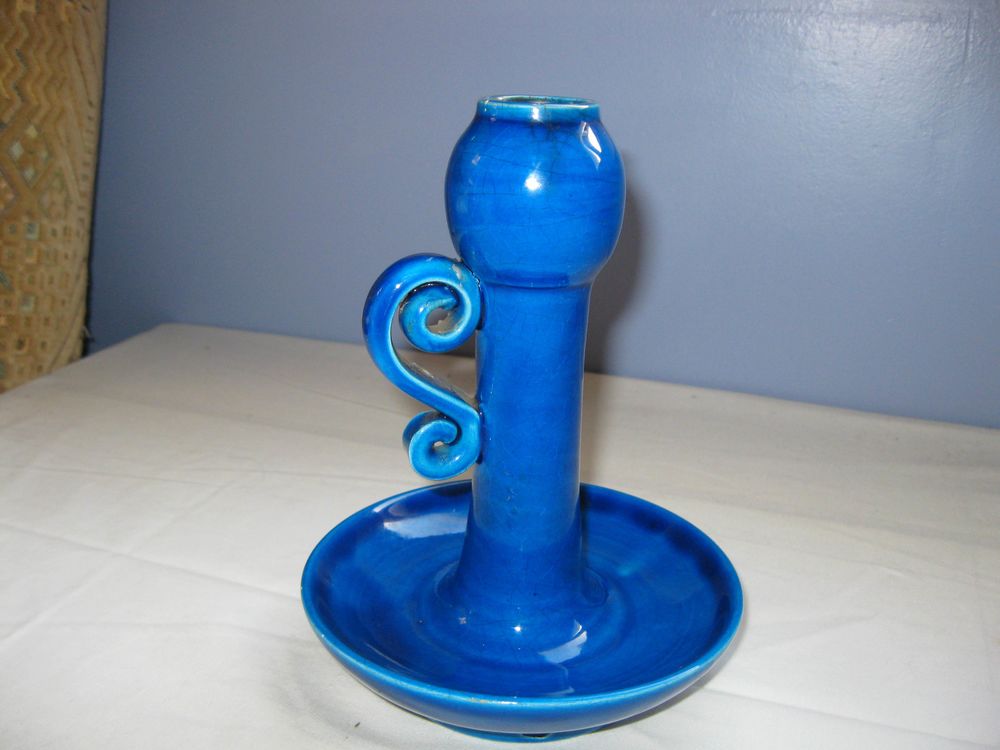 Bougeoir Bleu Décoration