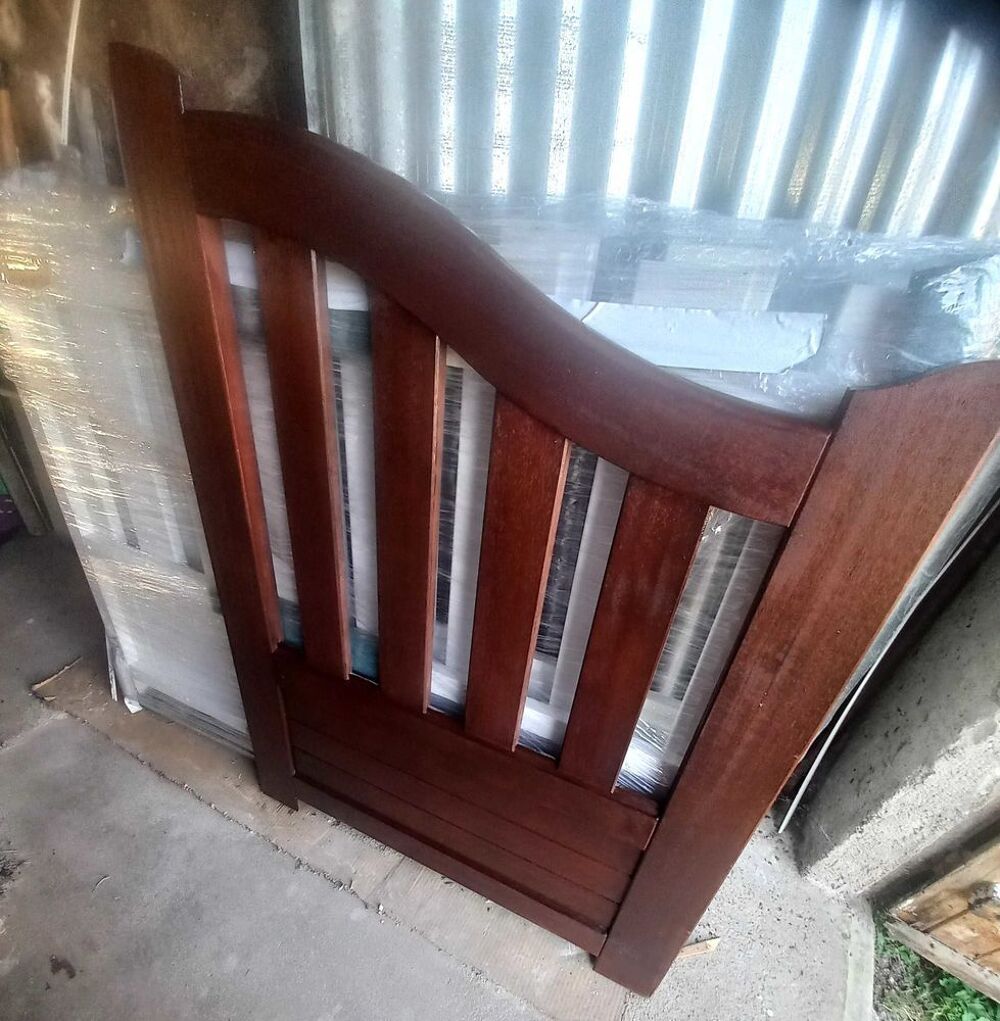 Portillon en bois massif 1 m Bricolage