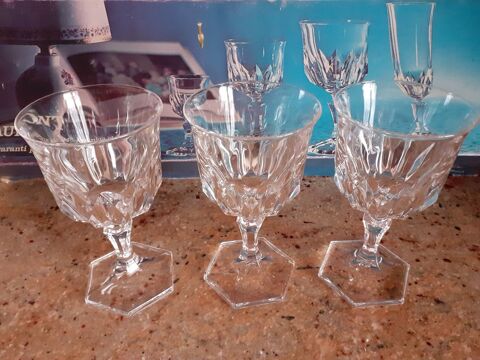 Verres Cristal d'Arques CHAUMONT24 cl . 10 Varois-et-Chaignot (21)