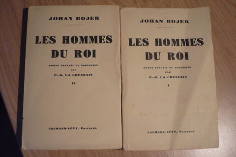 LES HOMMES DU ROIS de Johan BOJER -  Tome I & II  (1941) 5 Pessac (33)