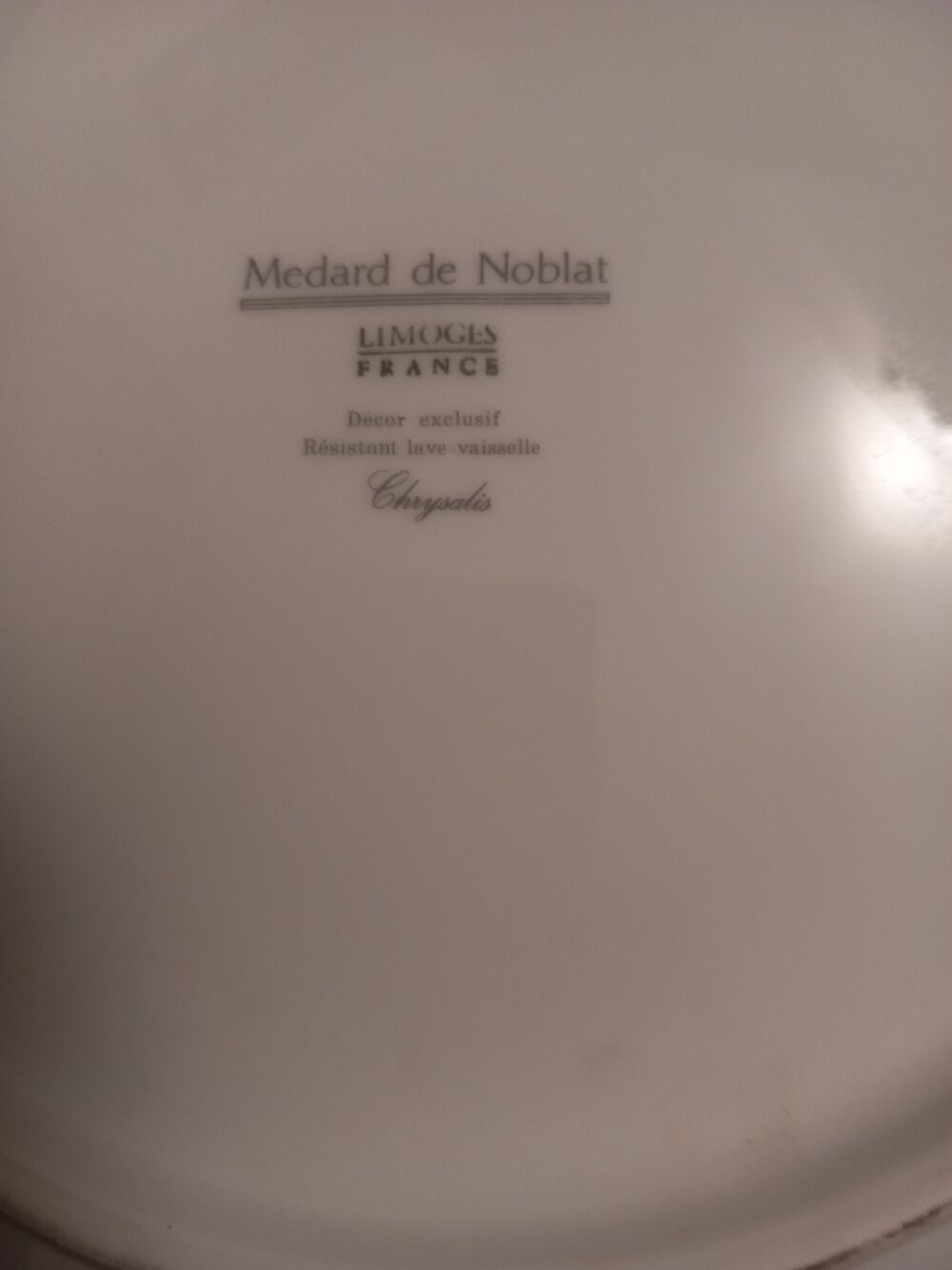 Plat de service Décoration