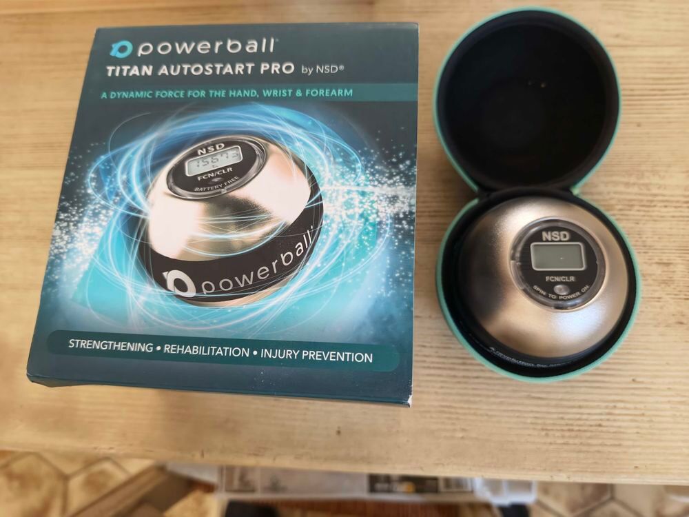 powerball pour l'entra&icirc;nement des avant bras Sports