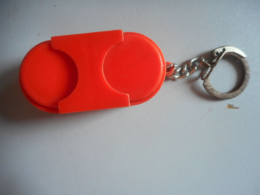 Porte cl&eacute; pour jetons de caddie 