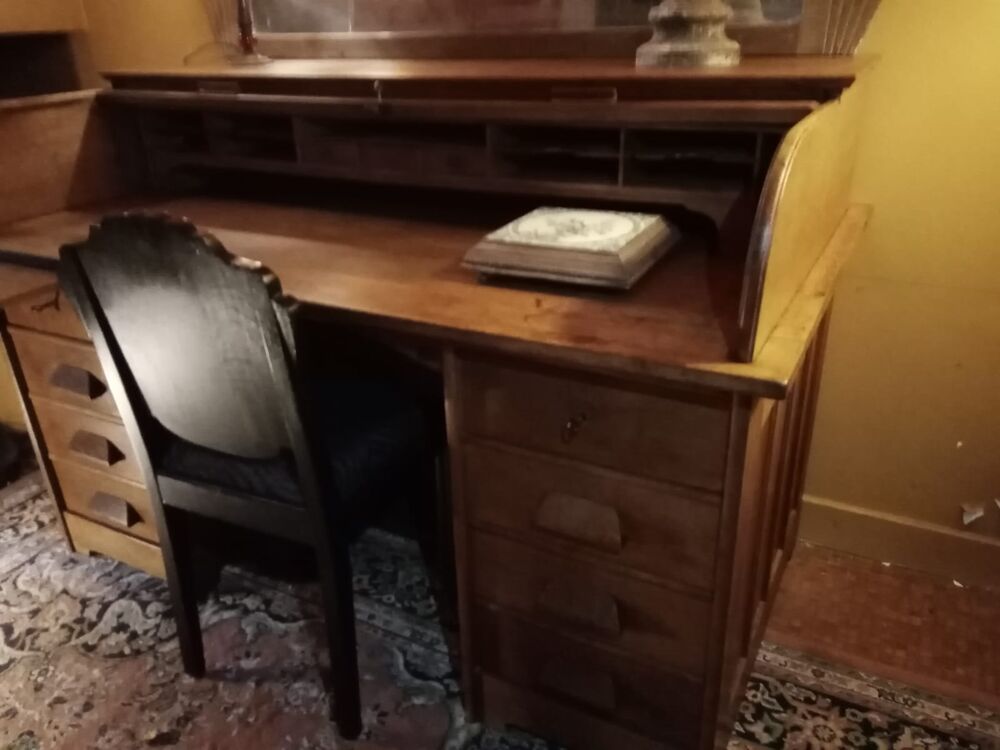 BUREAU CYLINDRE 1920 PARFAIT ETAT Meubles