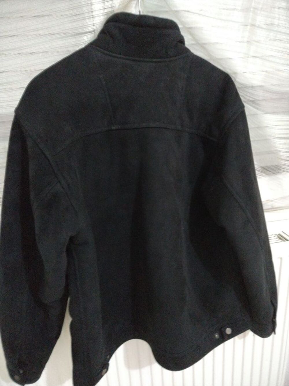 blouson daim Quick sylver fourrure int&eacute;rieur tres chaud taille M comme neuf Vêtements