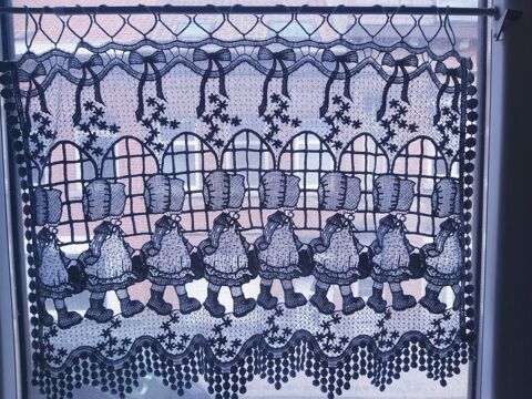 2 rideaux vintage 45x55cm 20 Wattrelos (59)