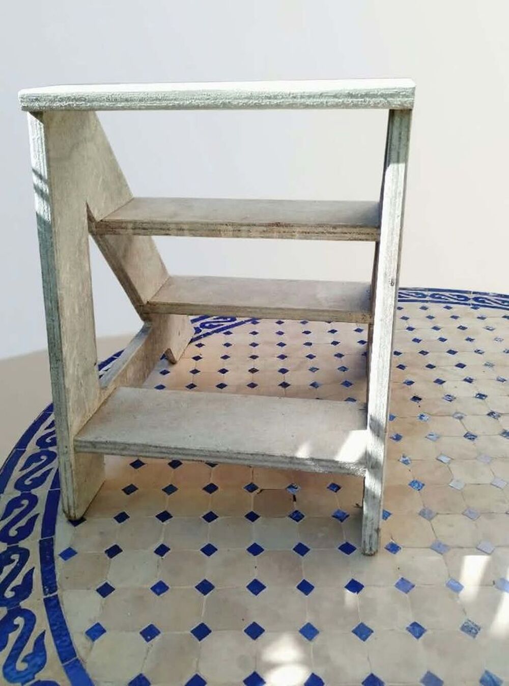 Marche-pied ann&eacute;es 1960-70 &agrave; restaurer, &agrave; personnaliser Décoration