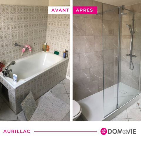 Installation douche 0 Aurillac (15)