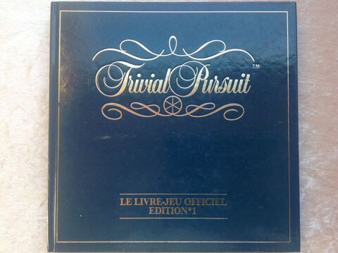 TRIVIAL PURSUIT LE LIVRE JEU OFFICIEL + 1 LIVRET RÉPONSE Env 7 Trégunc (29)