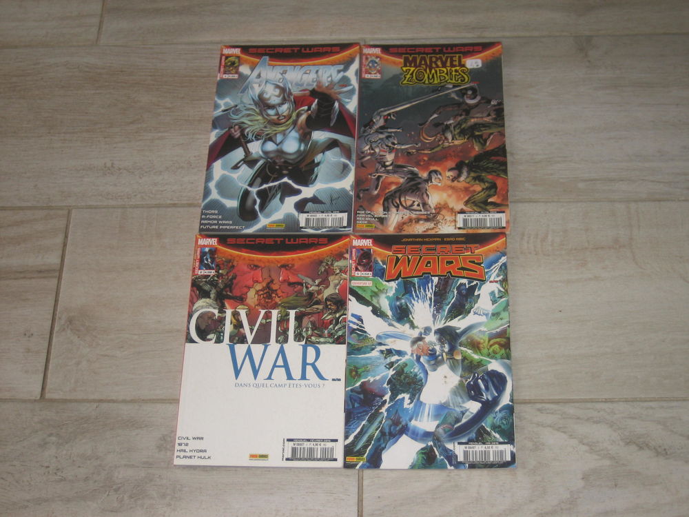 lot 4 comics SECRET WARS panini marvel en fran&ccedil;ais Livres et BD