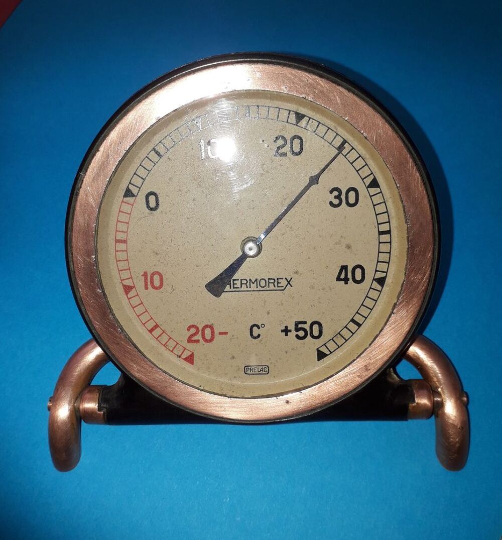 Thermom&egrave;tre Thermorex ( Prelac ) ART DECO 