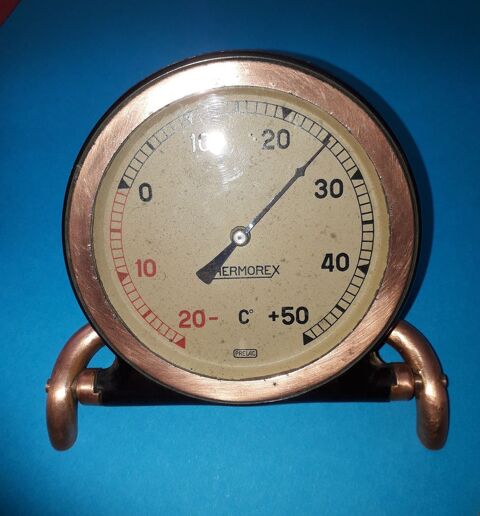 Thermomètre Thermorex ( Prelac ) ART DECO 75 Limoges (87)