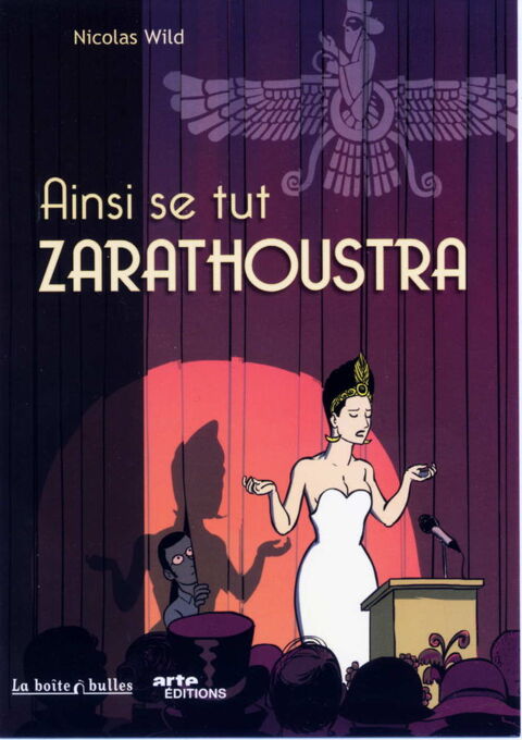  Ainsi se tut Zarathoustra - Nicolas WILD - Carte pub 3 Argenteuil (95)