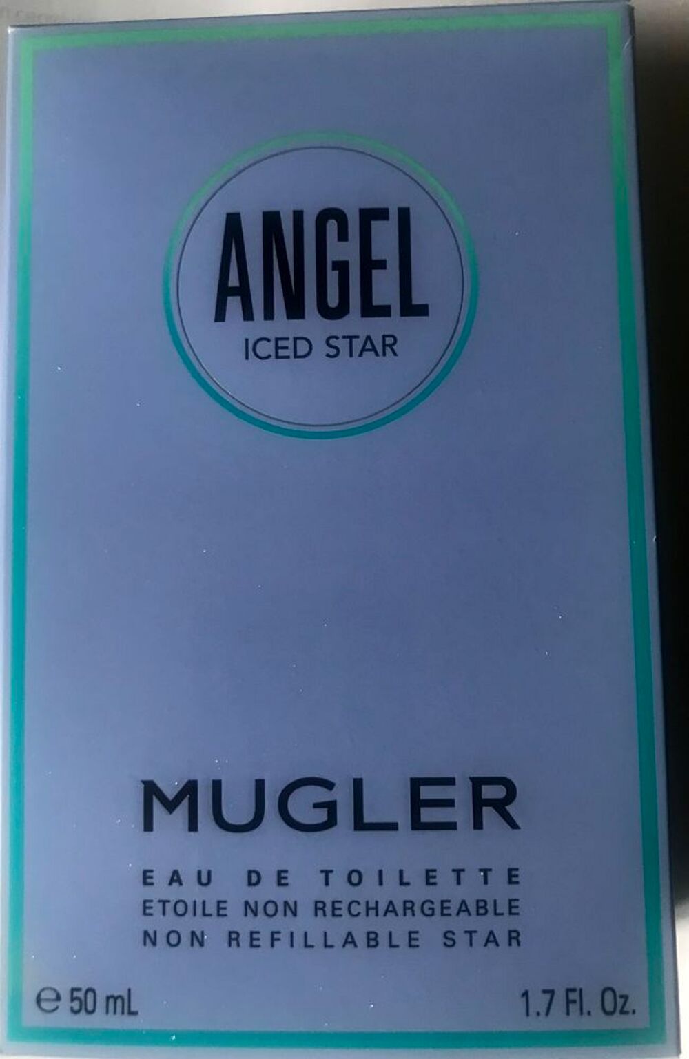 flacon vide Angel Iced Star &eacute;dition limit&eacute;e de Mugler 