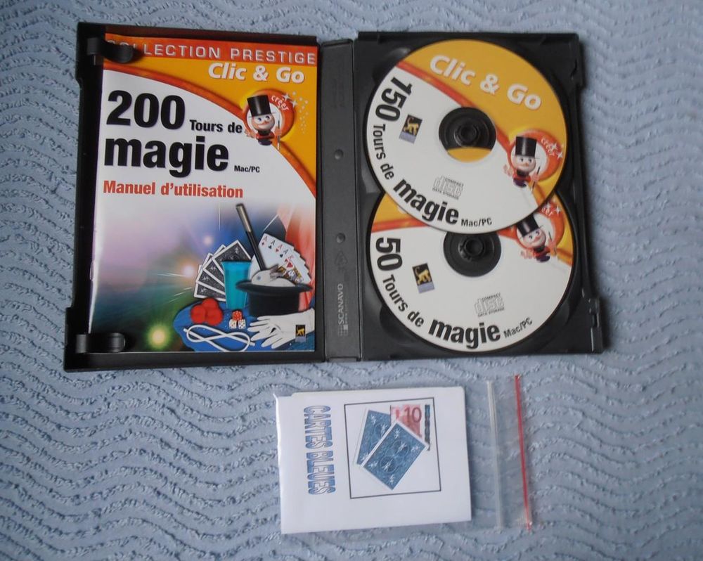 CD jeu Mac/PC 200 tours de magie NEUF
Consoles et jeux vidéos