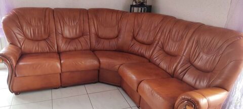 Canap� d'angle en cuir  0 Armissan (11)