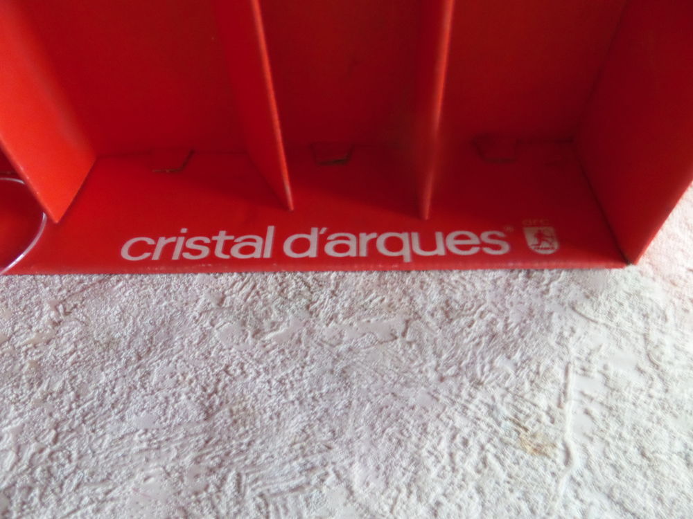 6 verrs de cristal d arques Cuisine
