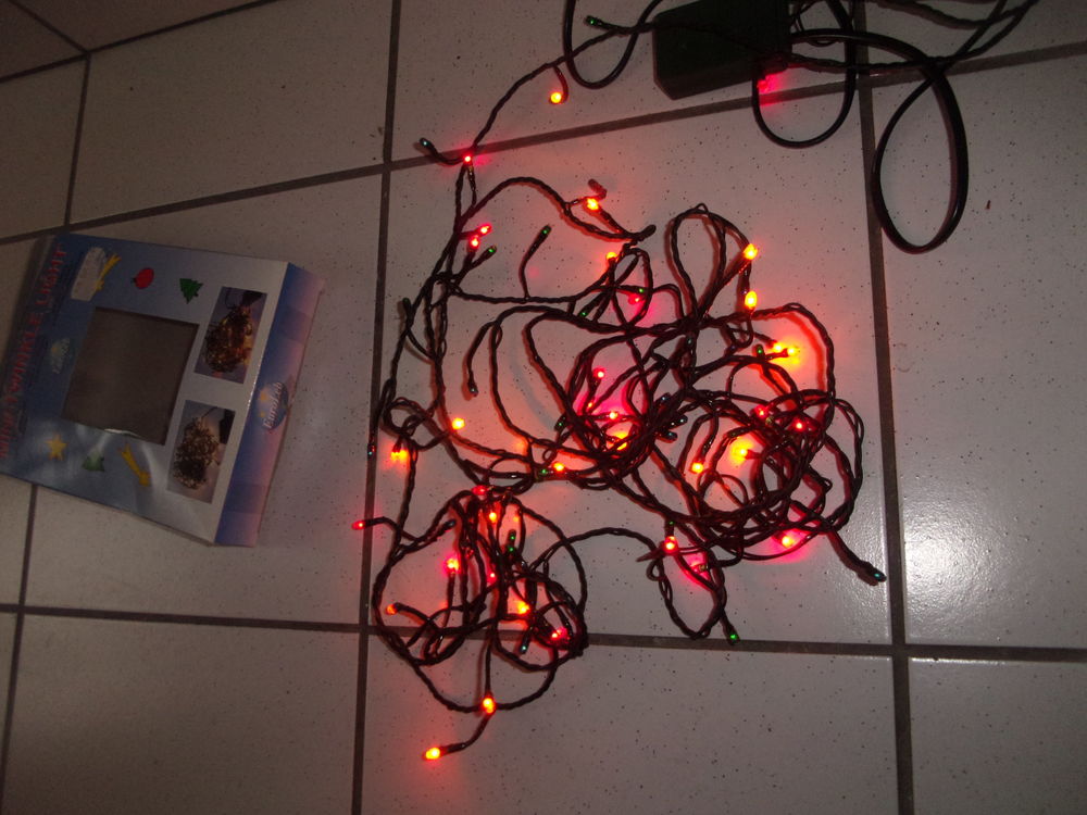 Guirlande lumineuse, d&eacute;coration de No&euml;l et de f&ecirc;te Décoration