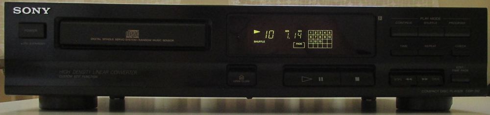 Lecteur cd Sony CDP 312 Audio et hifi