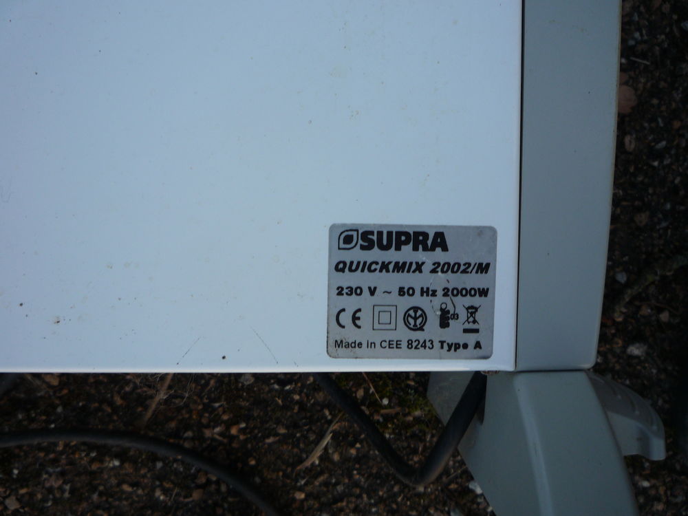 Convecteur mobile QuickMix SUPRA Bricolage