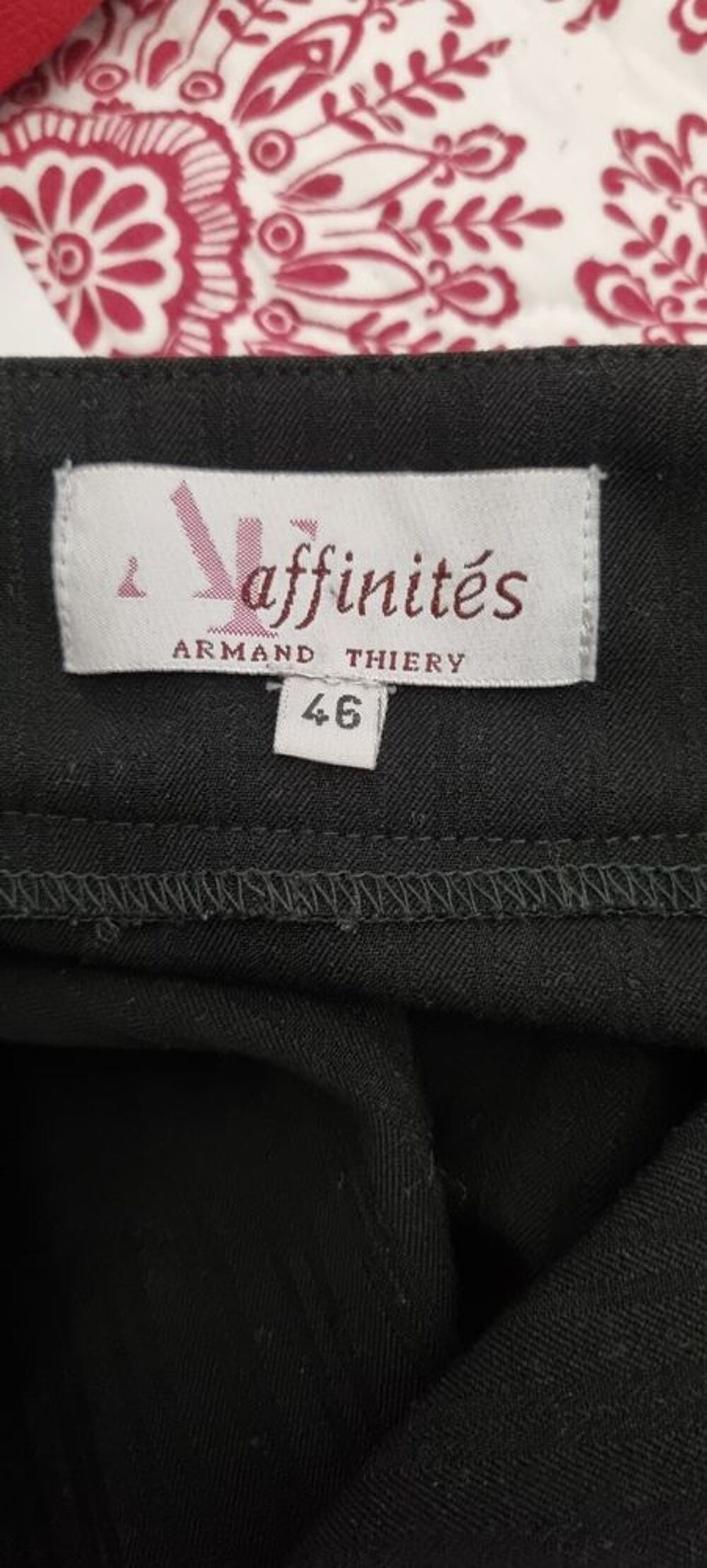 Jupe droite - Armand Thierry - T. 46 Vtements