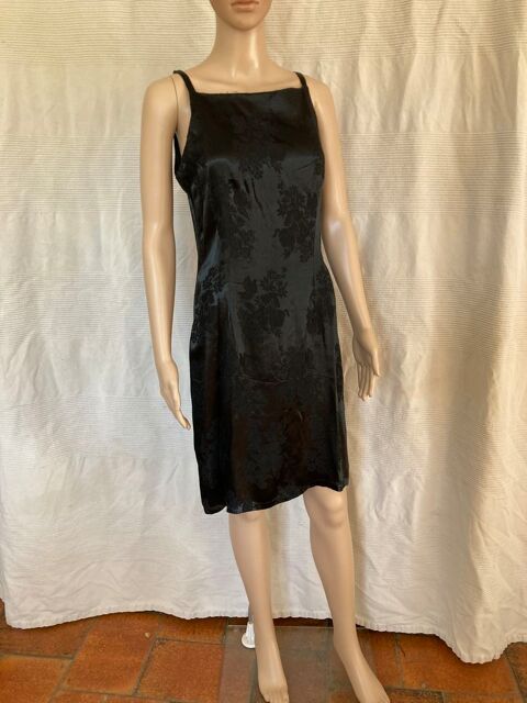 Robe noire style chinois 30 Artigueloutan (64)
