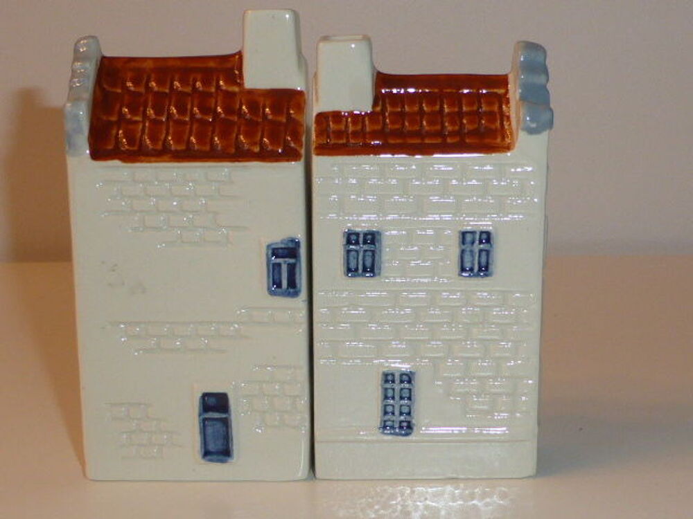 Lot de 2 maisons de canal d'Amsterdam Royal Goedewaagen Poly 