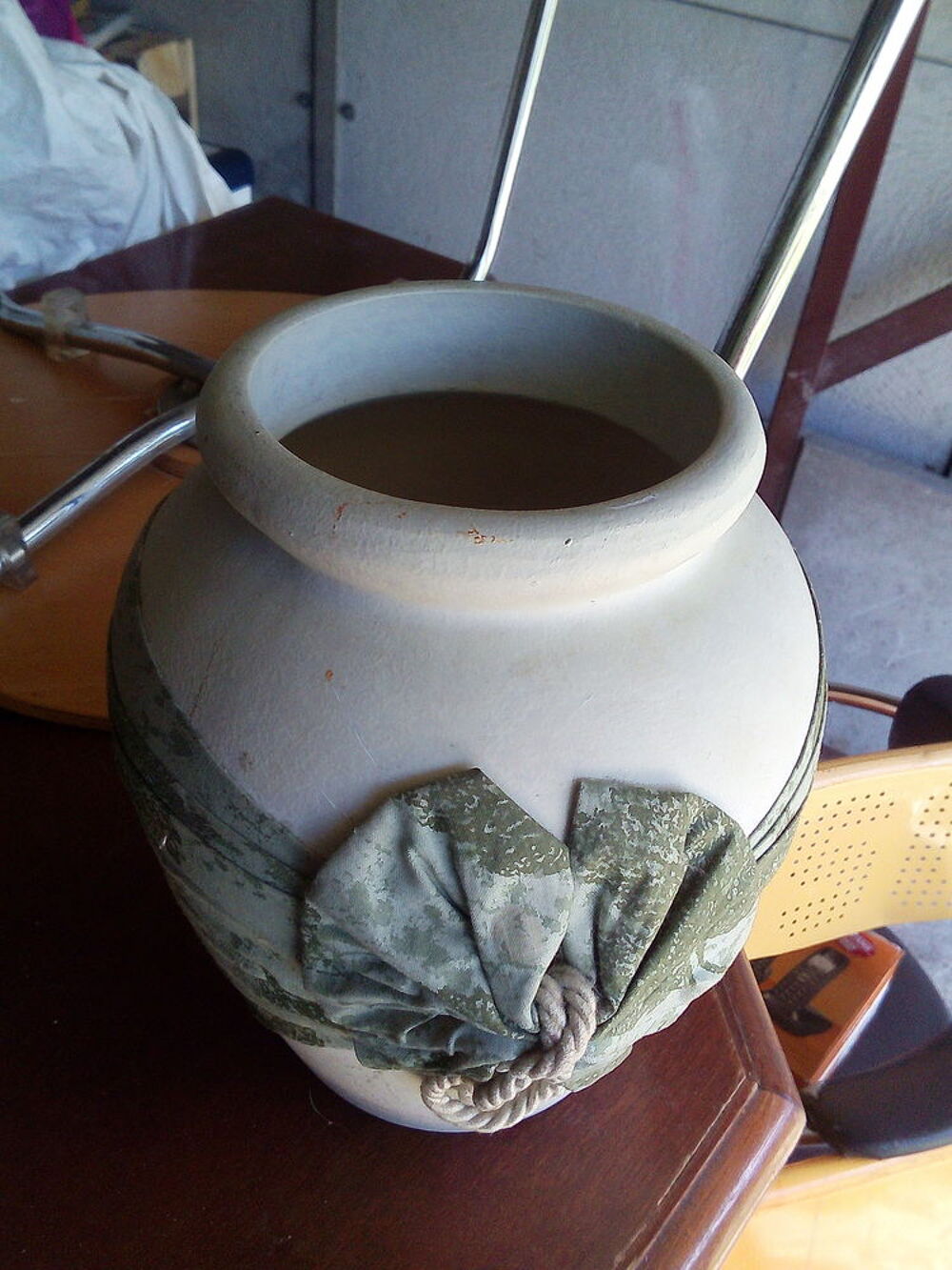 un pot fleur Jardin
