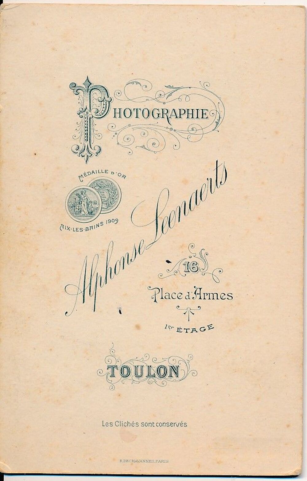 Photographie Militaire Marine &Eacute;quipages de la Flotte Toulon 