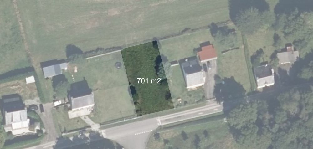 Vente Terrain Terrain constructible 701 m2 Moustoir-ac