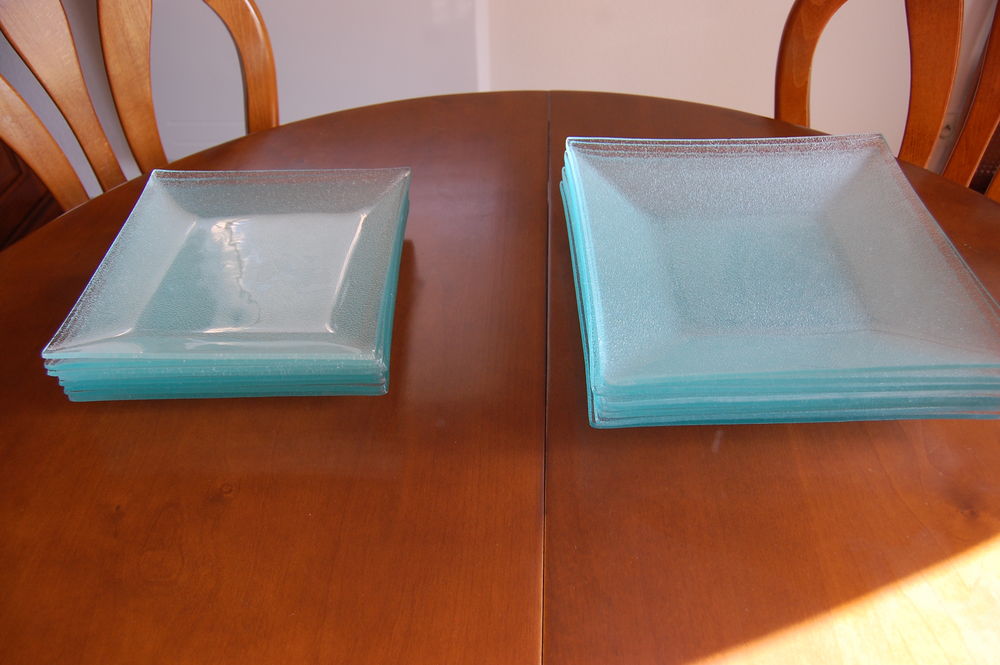 assiettes en verre Cuisine