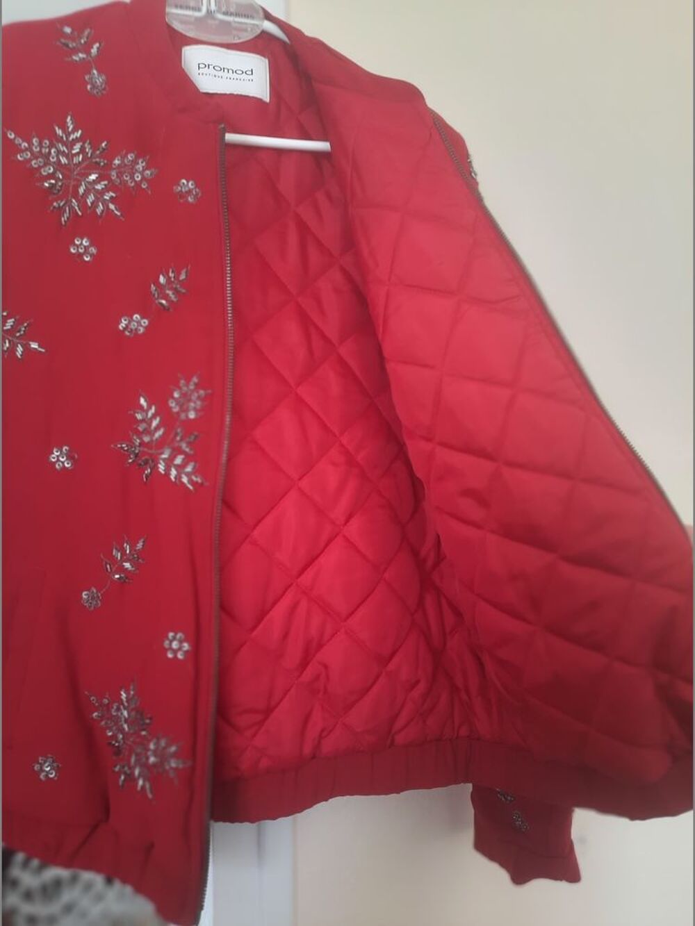 bloomer en cr&ecirc;pe brod&eacute; de sequins Vêtements