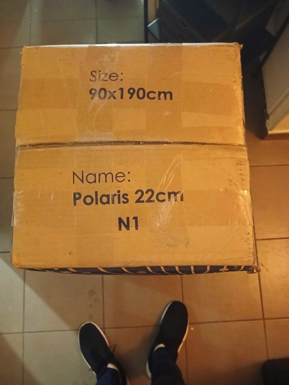 Matelas Polaris 90x190 cm Epasseur 22 cm Meubles