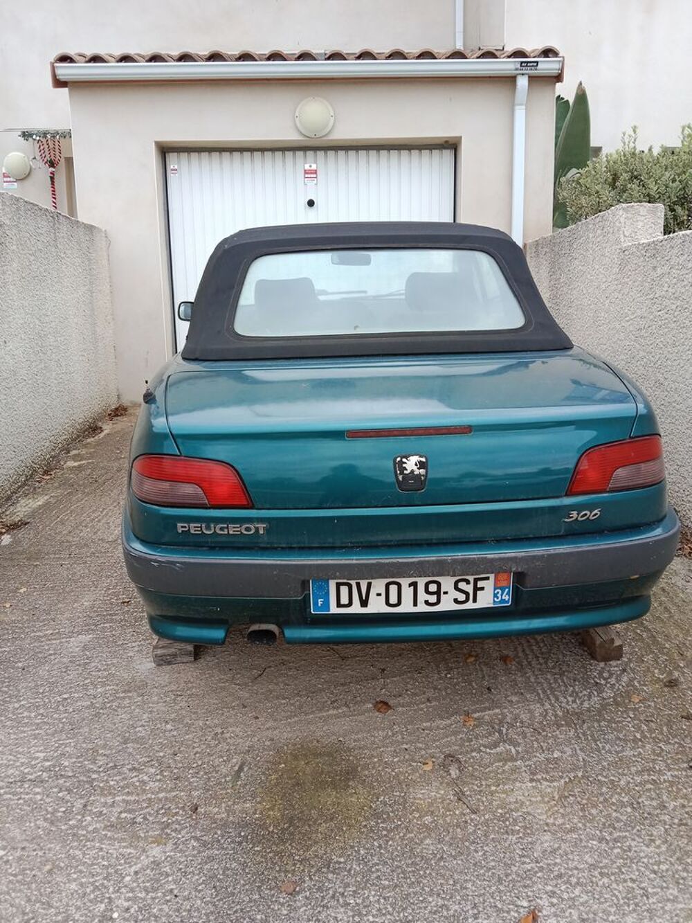 306 Cabriolet 1.6i 1998 occasion 34410 Sauvian