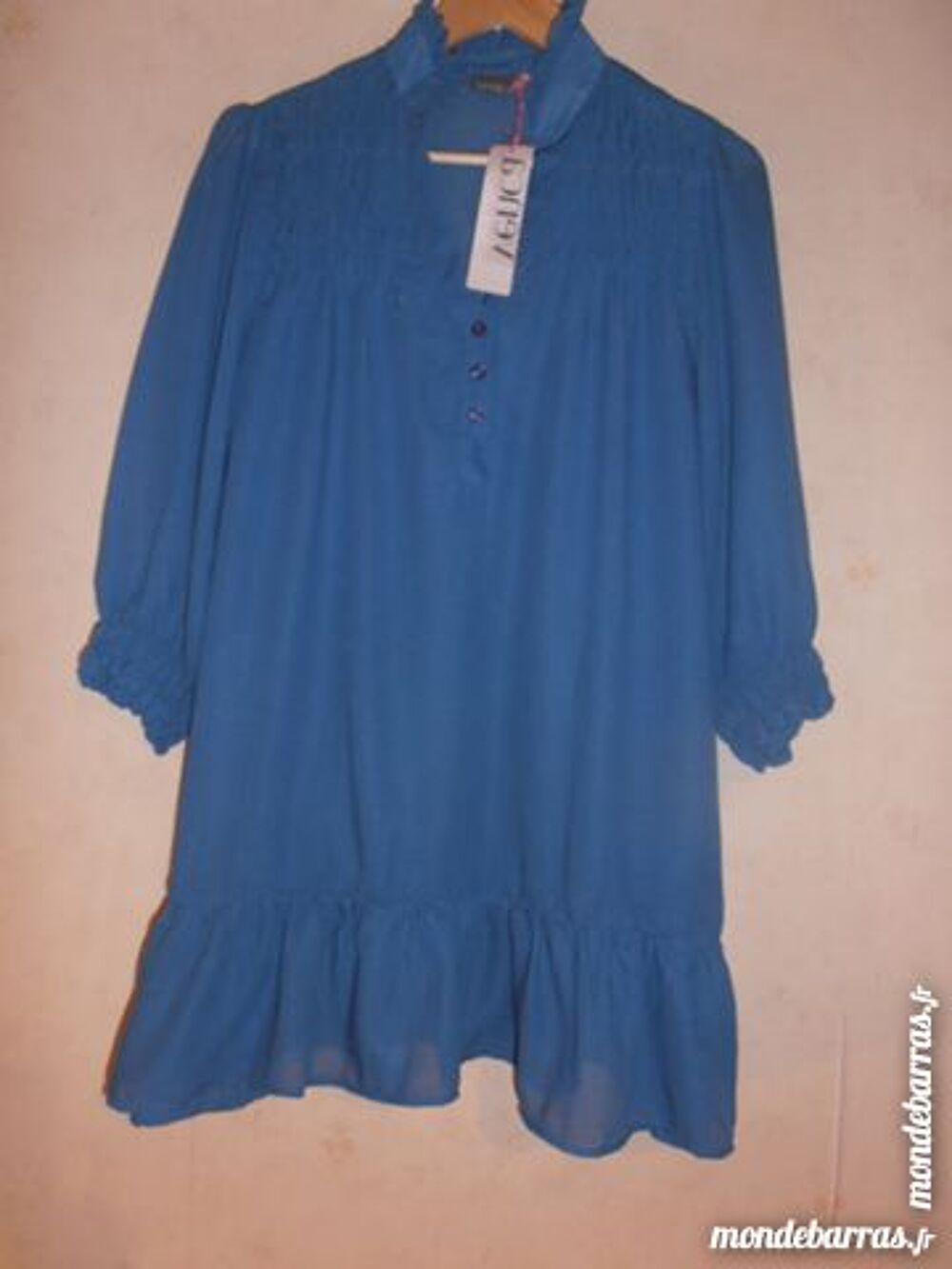 Chemisier col mao Venca (68) Vêtements