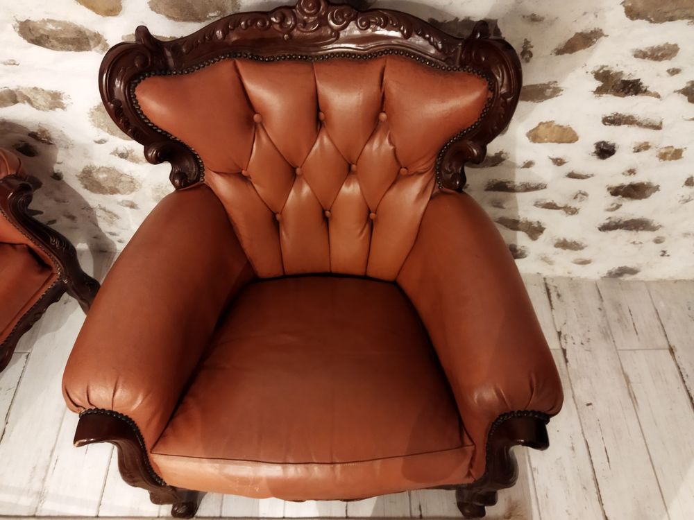 Fauteuil marron Meubles