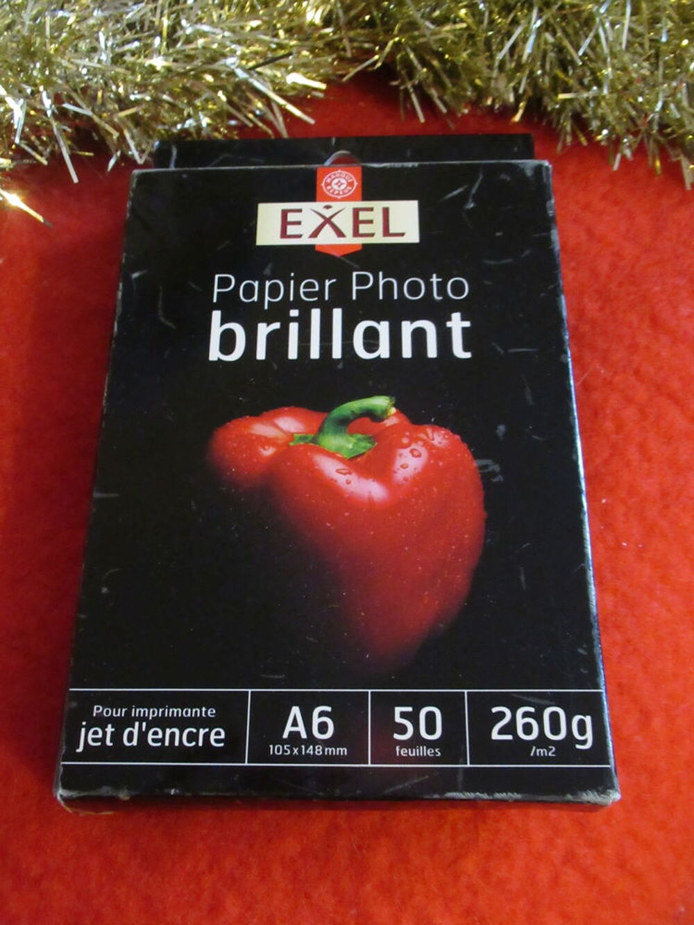 Papier photo brillant A6 - imprimante jet d'encre Photos/Video/TV