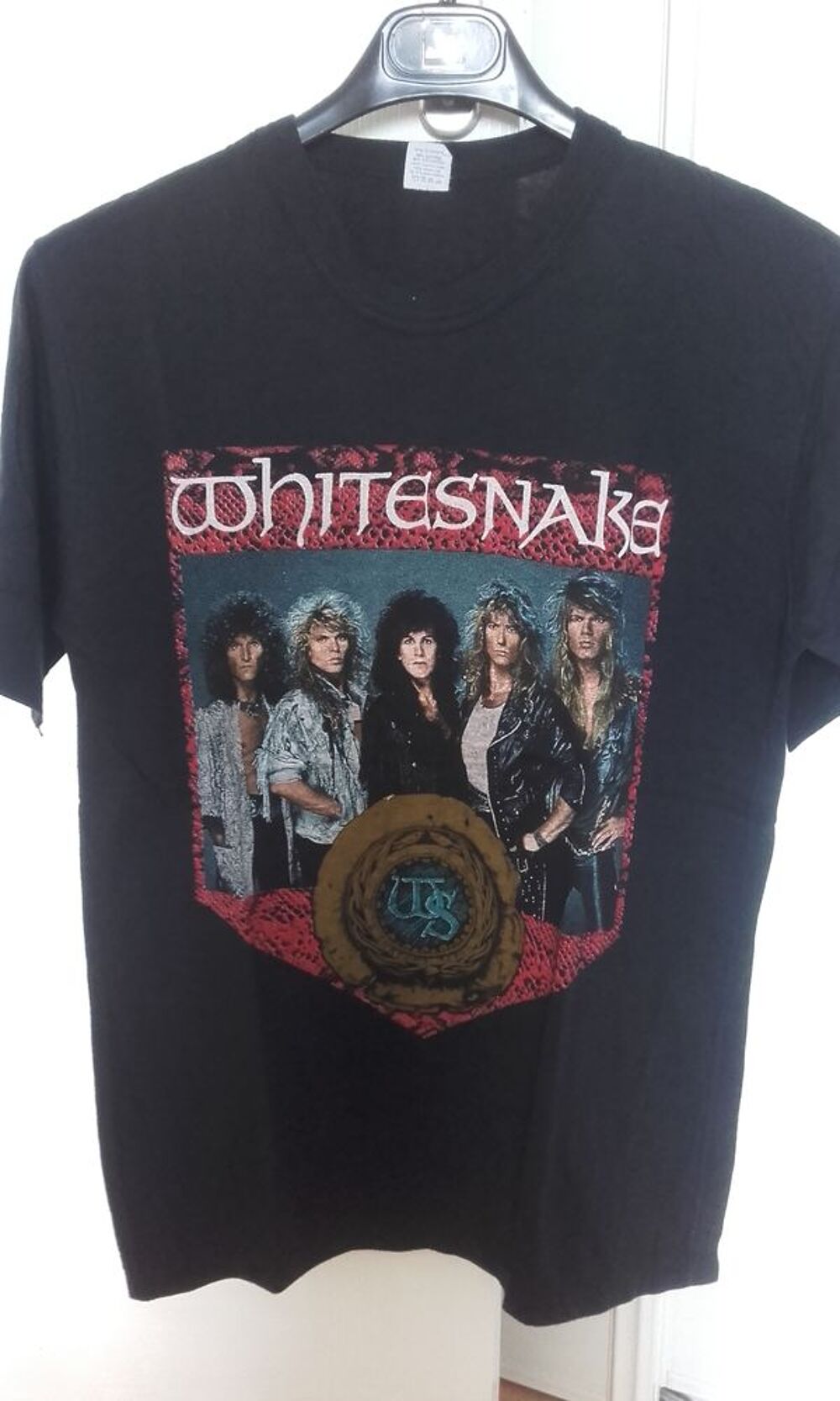 T-Shirt : Whitesnake - Shake, Rattle And Roll Across Europe Vtements