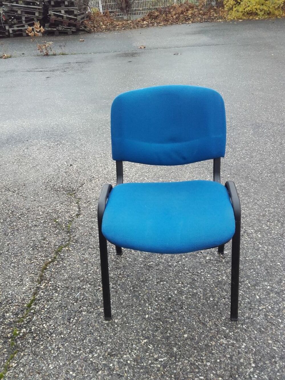 Chaise de bureau bleu R&eacute;f. A9 Meubles
