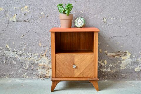 Magnifique chevet � niche en ch�ne ou table de nuit pieds 210 Wintzenheim (68)