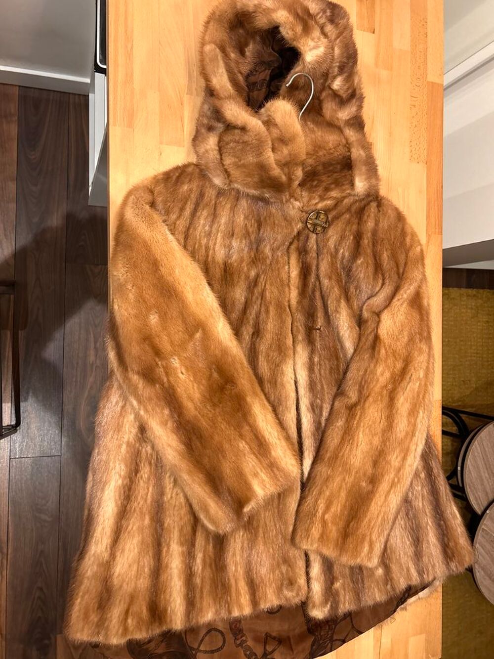 Manteau en vison - coupe moderne Vêtements