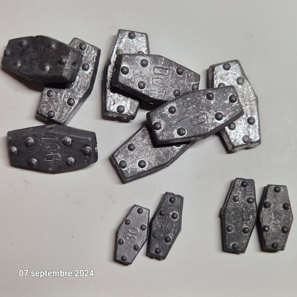 Lot de plombs hexagonaux &agrave; grains de poids diff&eacute;rents , 940 Sports