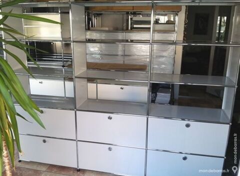 Biblioth�que usm haller gris ultra clair 6 portes 3860 Provins (77)