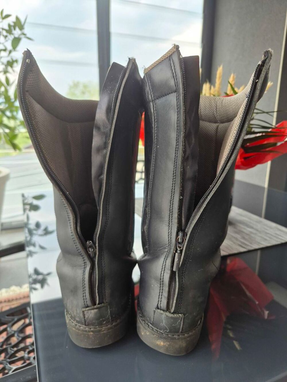 bottes Moto cuir Soulignac Sports
