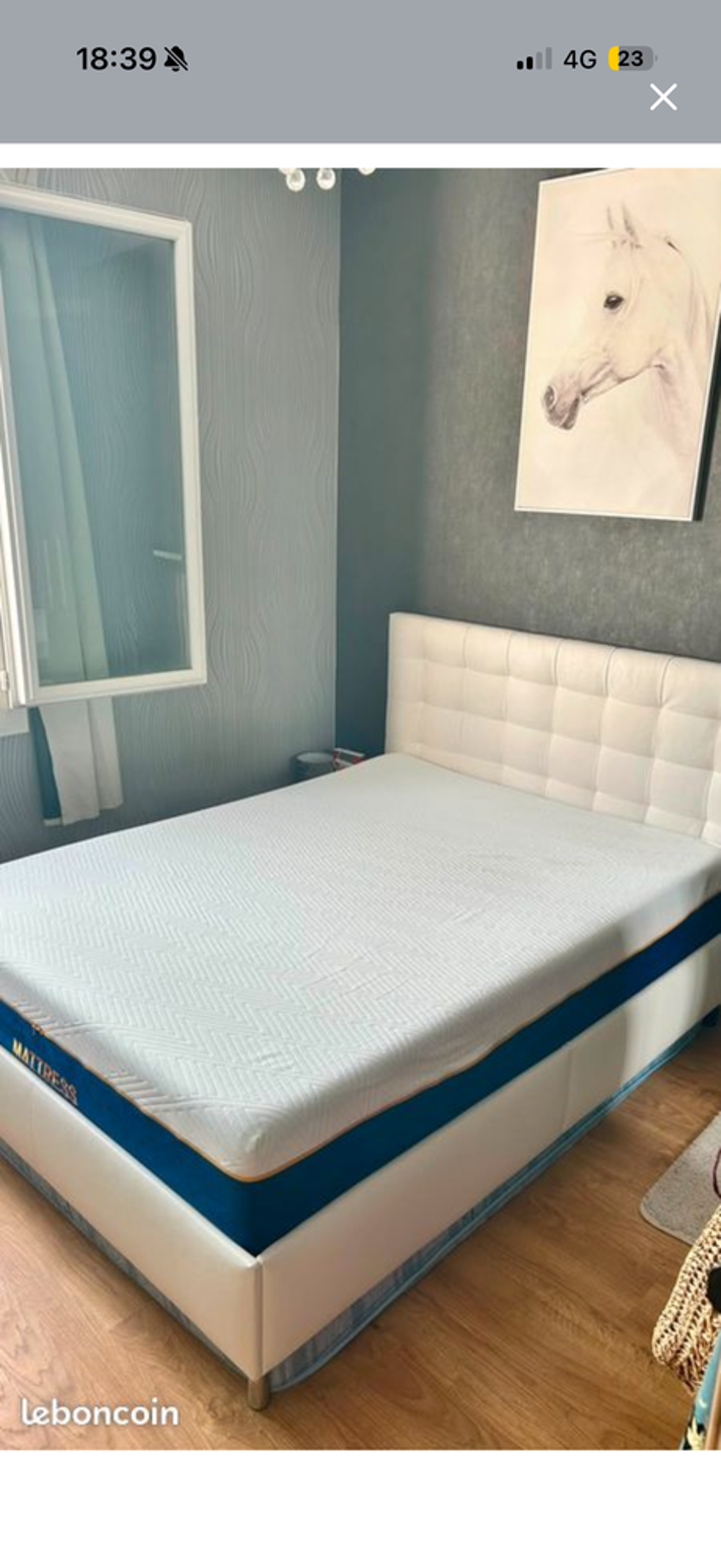 Matelas m&eacute;moire de forme 140x190x25 cm ? Tr&egrave;s bon &eacute;tat Meubles