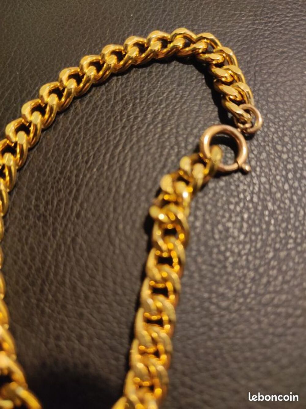 Bracelet plaqu&eacute; or Bijoux et montres