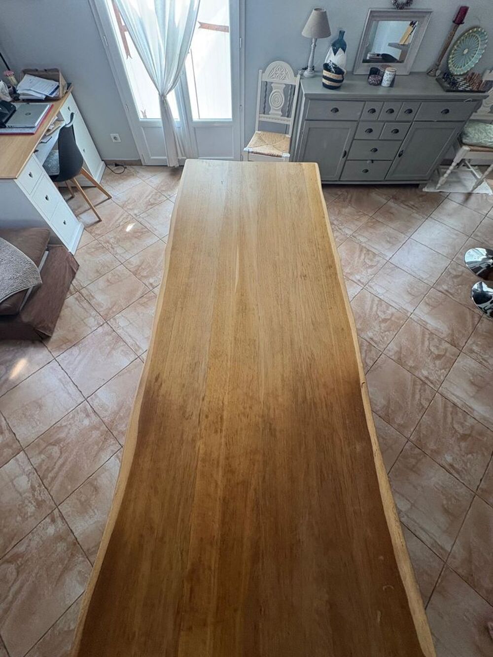 Table bois et fer style industriel Meubles