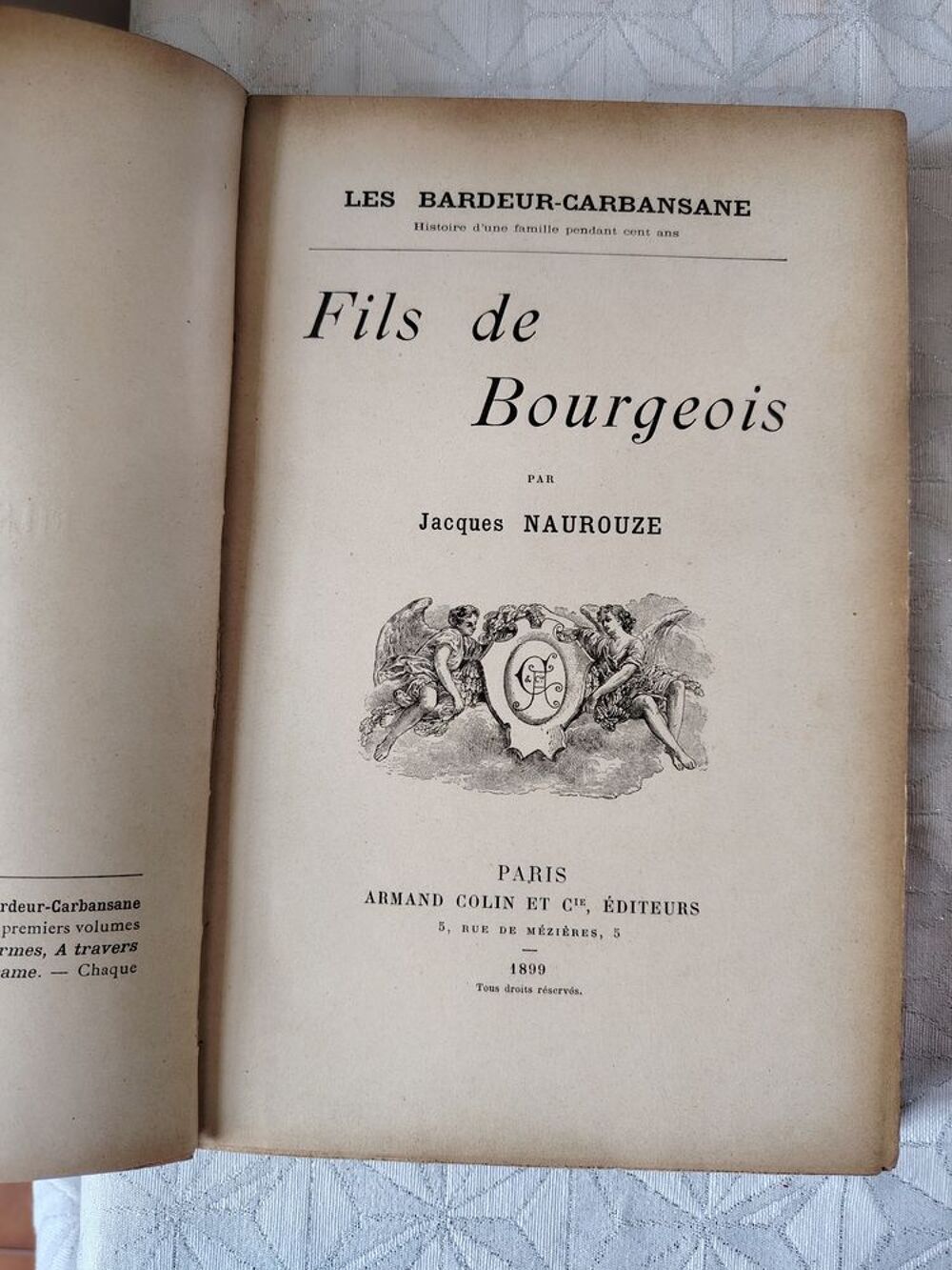 7 Livres 1890-1900 Livres et BD