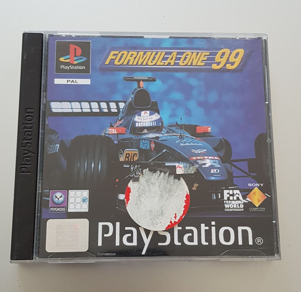 jeu Play Station Formula One 99 Consoles et jeux vidéos